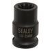 Sealey Brake Caliper Socket 1/2"Sq Drive 15mm 10-Point VS0990 Sealey - Town Tools 