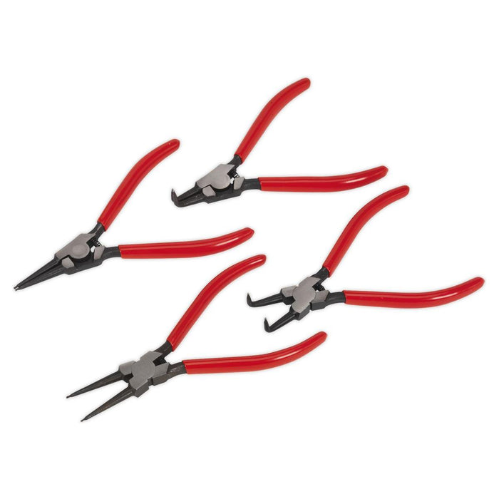 Sealey Circlip Pliers Set 4pc 180mm AK8454 Sealey - Town Tools 