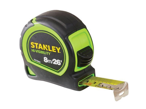 STANLEY Hand Tools Hi-Vis Tylon Tape Measure 5m (16ft) (Width 25mm) STANLEY� Hand Tools - Town Tools
