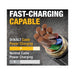 Dewalt Telecoms USB A to Lightning® Reinforced Charging Cable 1.8m (6ft) DEWALT Telecoms - Town Tools