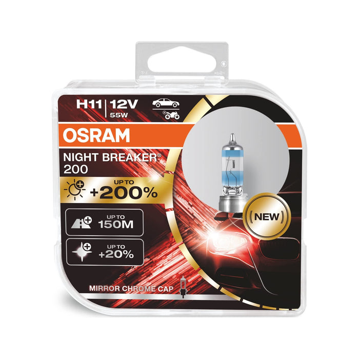 Osram Night Breaker 200 H11 Duobox Osram - Town Tools 