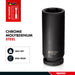 Teng Tools 1/2" Deep Impact Socket DIN Metric 19mm Teng Tools - Town Tools 