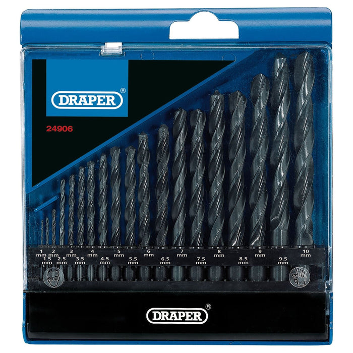 Draper Metric HSS Drill Set (19 Piece) 24906 Draper - Town Tools 