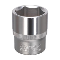 Sealey WallDrive Socket 19mm 3/8"Sq Drive S3819