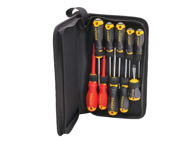 STANLEY 10 Piece Screwdriver Set in Wallet