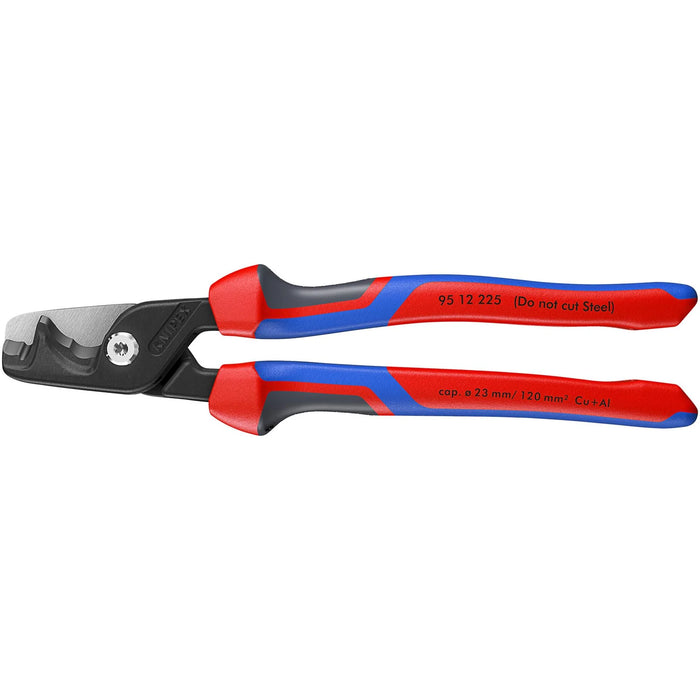 KNIPEX 95 12 225 StepCut® XL Cable shears with Step Cut, 200mm - 95 12 225