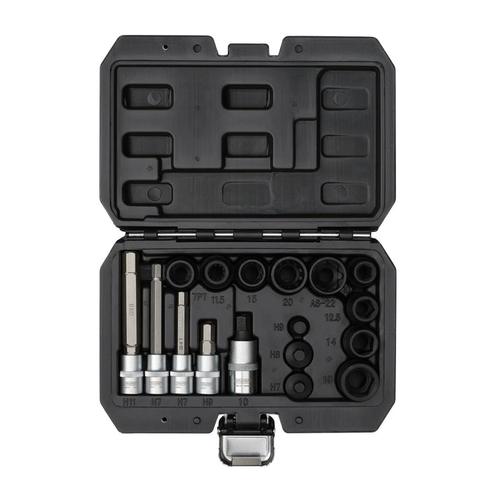 Draper Brake Caliper Socket and Bit Set (17 Piece) - BCSS-17 Piece