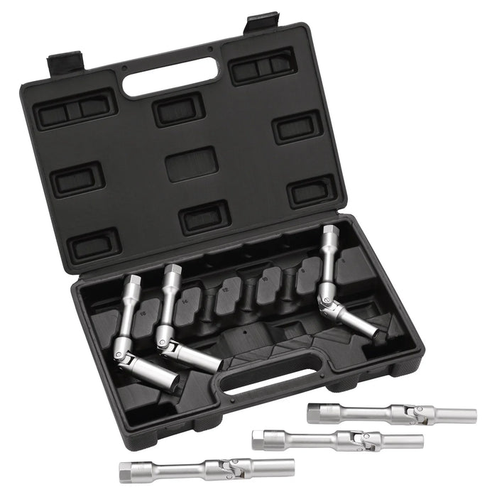 Draper Extra Long Glow Plug Socket Set, 3/8" Sq. Dr., 35mm (6 Piece) - GPSS-6PC