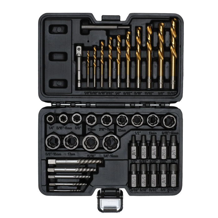 Draper Bolt Nut Stud Screw Extractor Set (40 Piece) - BSS-40 Piece