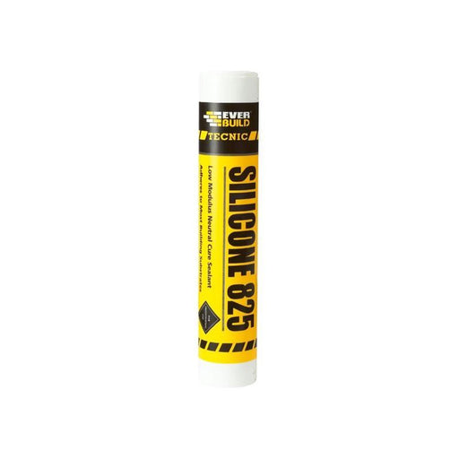 Everbuild Sika Tecnic Silicone 825 Black 380ml Everbuild Sika - Town Tools