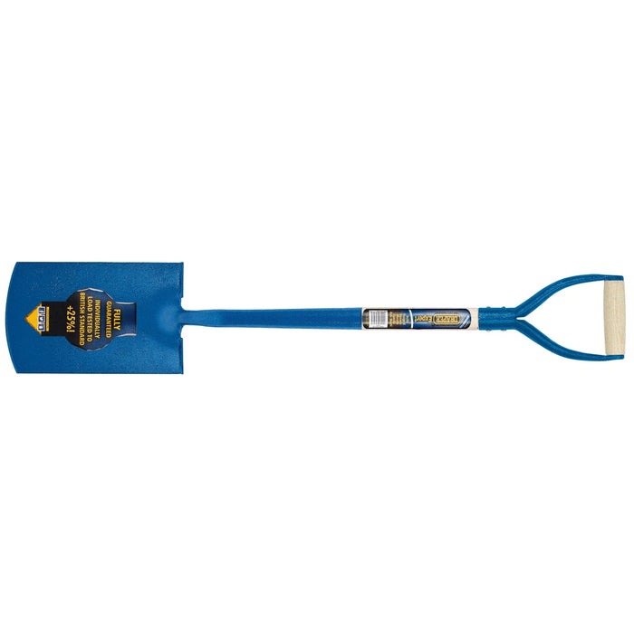 Draper Expert Contractors Square Mouth Shovel with Ash Shaft - SMSWH