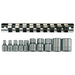 Teng Tools 1/4" & 3/8" TX-E Socket Clip Rail Set 10 Pieces Teng Tools - Town Tools 