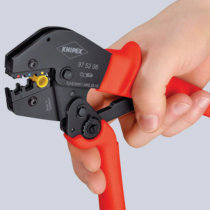 KNIPEX 97 52 19 Crimping Pliers, 250mm - 97 52 19