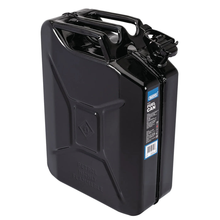 Draper Steel Fuel Can, , Black 10-20