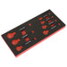 Sealey Insulated Tool Kit with 7 Drawer Rollcab 63pc TBTECOMBO2 Sealey - Town Tools 