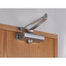 Union CE3F Fixed Size 3 Rack & Pinion Door Closer Silver UNION - Town Tools