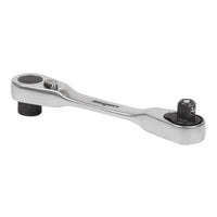 Siegen Siegen Micro Ratchet Bit Driver & Wrench 1/4"Hex x 1/4"Sq Drive S01251