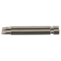 Draper Plain Slot Insert Bit, 5.5mm, 1/4" Hex, 75mm Long (Pack of 2) 64296