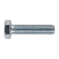 Sealey HT Setscrew M12 x 50mm 8.8 Zinc Pack of 25 SS1250