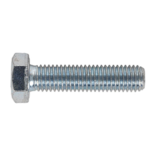 Sealey HT Setscrew M12 x 50mm 8.8 Zinc Pack of 25 SS1250 Sealey - Town Tools 