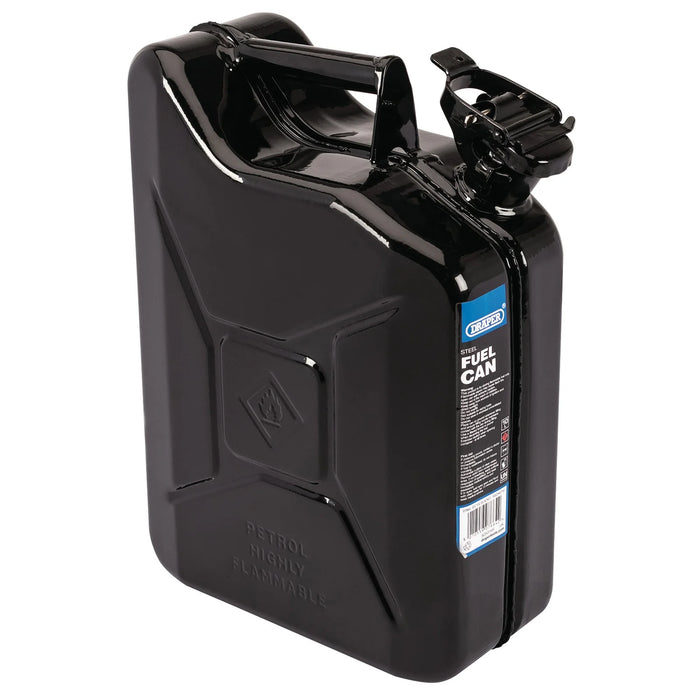 Draper Steel Fuel Can, , Black 10-20
