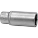 Sealey 3/8"Dr Deep Socket 18mm (Micro Satin Finish)
