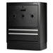BUNKER Modular Floor Reel Cabinet, 2 Drawer, 680mm - MS400-2RBU
