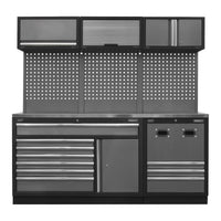 Sealey Modular Storage System Combo Stainless Steel Worktop APMSSTACK14SS