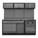 Sealey Modular Storage System Combo Stainless Steel Worktop APMSSTACK14SS Sealey - Town Tools 