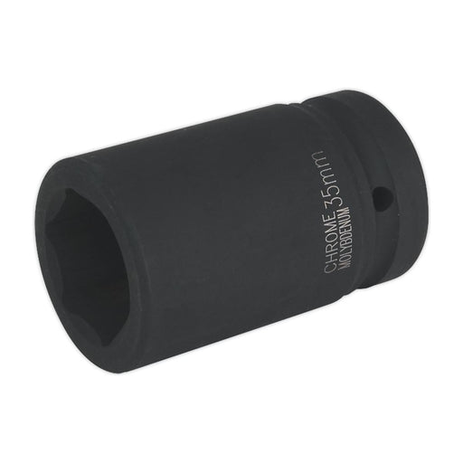 Sealey Impact Socket 35mm Deep 1"Sq Drive IS135D Sealey - Town Tools 