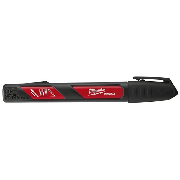 Milwaukee Inkzall Liquid Paint Marker Black Milwaukee - Town Tools