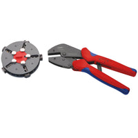 KNIPEX 97 33 02 MultiCrimp® Lever Action Crimping Pliers, 0.5 —