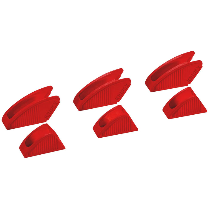 KNIPEX 86 09 300 V01 3 Pairs of Plastic Jaws For All 86 XX 300 Models (Models