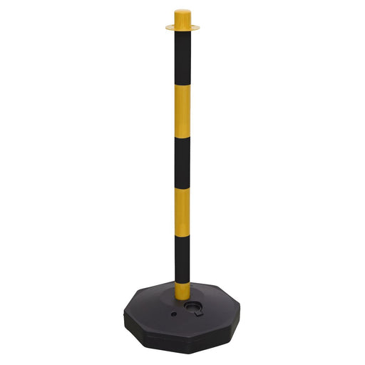 Sealey Post with Base - Black/Yellow BYPB01 Sealey - Town Tools 