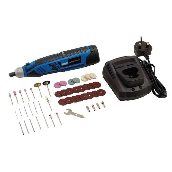 Draper Storm Force® 10.8V Power Interchange Rotary Multi-Tool Kit, 1 x 1.5Ah