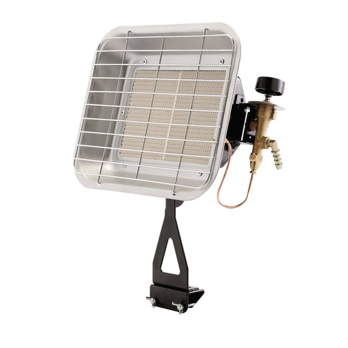 Draper Bottle-Mounted Propane Space Heater, 15,354 BTU/4.5kW - PSH-RAD15