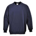 Portwest Roma Polycotton Sweatshirt - Navy - Large Portwest - Town Tools 