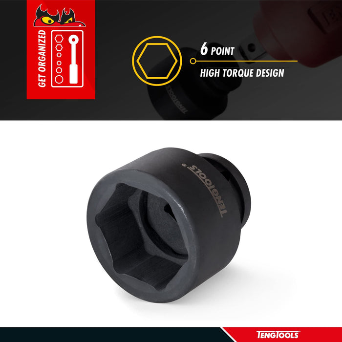 Teng Tools 1" Impact Socket DIN Metric 33mm Teng Tools - Town Tools 