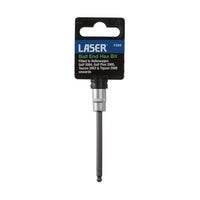 Laser Ball End Hex Bit Socket 1/4"D 4mm 7305