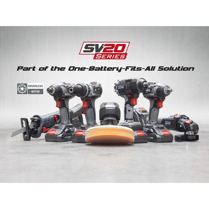 Premier SV20 Series 1/2"Sq Drive Brushless Cordless Impact Wrench 20V Body Only Sealey Premier - Town Tools 