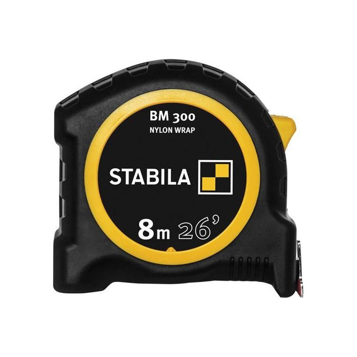 Stabila BM 300 Robust Pocket Tape 8m/26ft (Width 27mm) Stabila - Town Tools