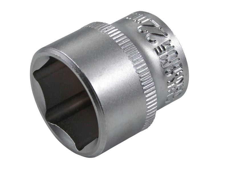 Faithfull Hex Socket 3/8in Drive 22mm Faithfull - Town Tools