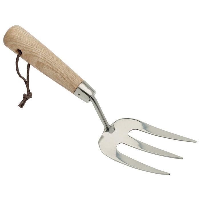 Draper Heritage Stainless Steel Hand Weeding Fork with Ash Handle 99025 Draper - Town Tools 