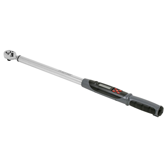 Premier Digital Torque Wrench with Angle Function 1/2"Sq Drive 30-340Nm Sealey Premier - Town Tools 