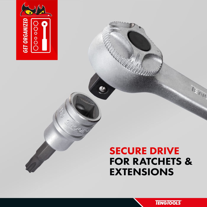 Teng Tools 3/8" TPX Bit Socket TPX40 Teng Tools - Town Tools 