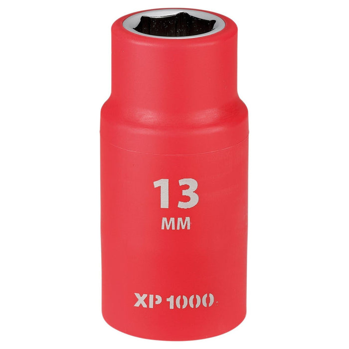 Draper XP1000 VDE Socket, 1/2" Sq. Dr., 13mm Draper - Town Tools