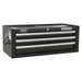 Sealey Mid-Box 3 Drawer with Ball-Bearing Slides Black AP33339B Sealey - Town Tools 
