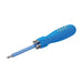 Silverline Multi-Bit Screwdriver with Telescopic Pick-Up Magnet 7 Driver Bits Silverline - Town Tools 