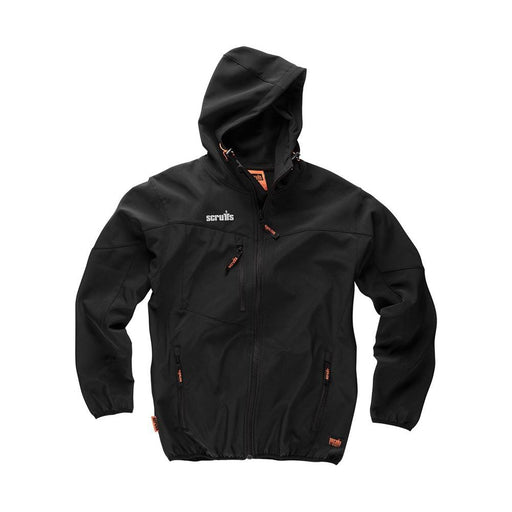 Scruffs Worker Softshell Jacket Black S Scruffs - Town Tools 