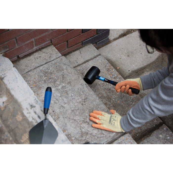 Draper Expert Rubber Mallet with Fibreglass Shaft, 450g/16oz - RM450FG/SP.